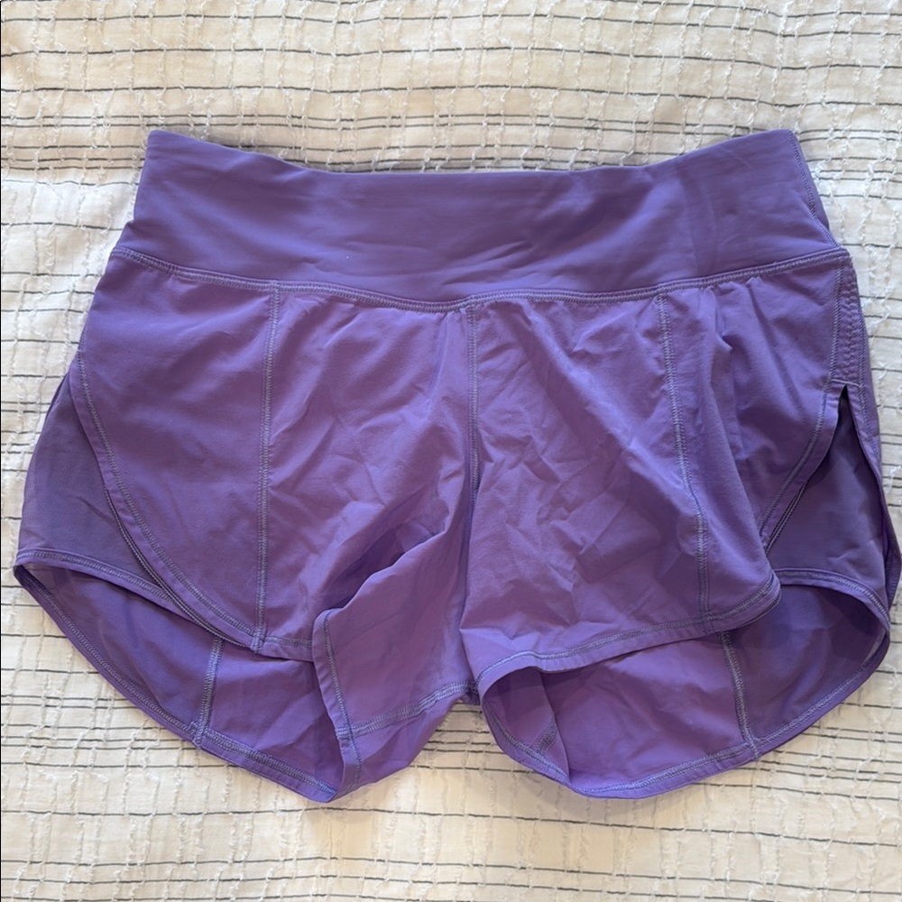 LIMITED EDITION Lululemon Hotty Hot Low- Rise Lined Short 2.5” PURPLE